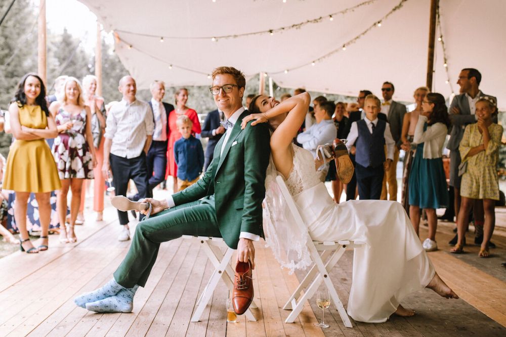 Schoenen spel bruiloft, fotograaf Nicole Kolkman