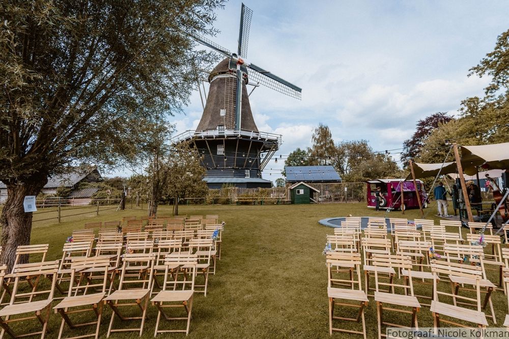 Eigen locatie bruiloft, fotograaf Nicole Kolkman